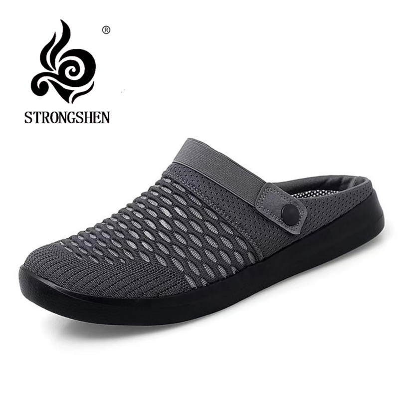Women'S Shoes For Neuropathy - Strongshen verão sandálias dos homens das