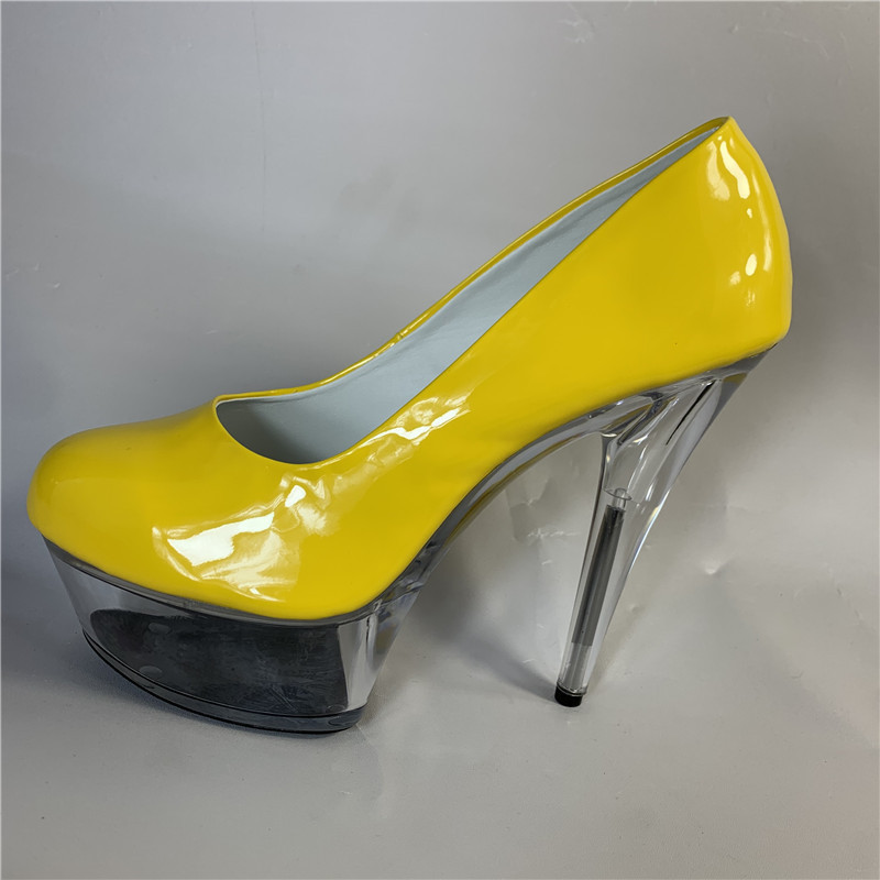 Women Shoes Kinds - Clube banquete 15 cm grande estrela
