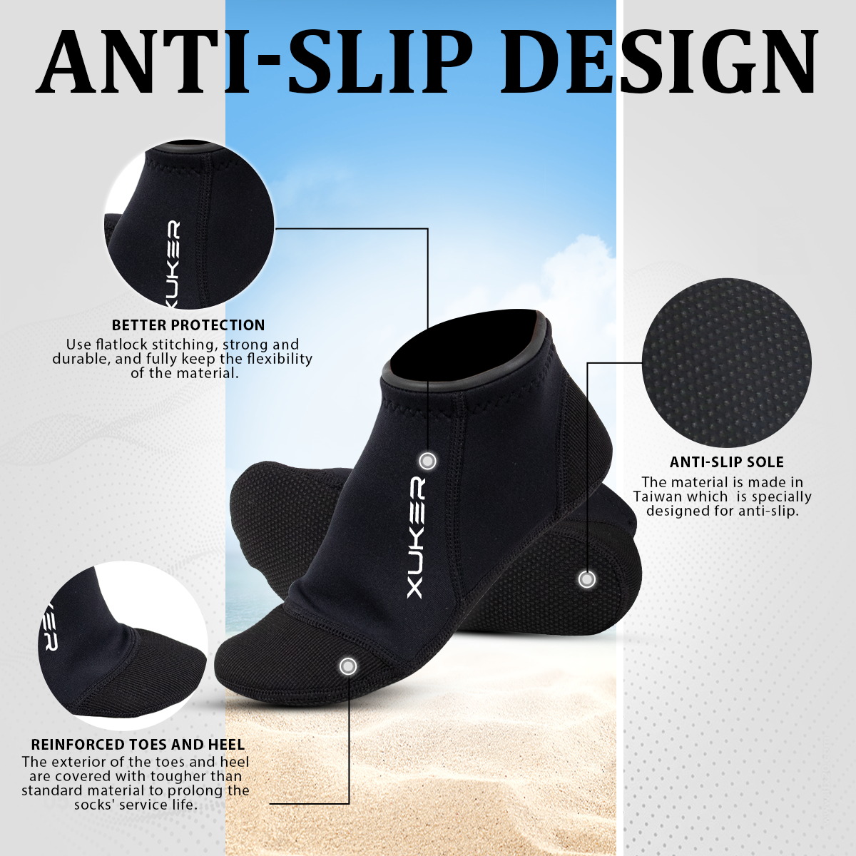 Meias neoprene de corte baixo  - Women'S Shoes For Neuropathy avaliação e preço