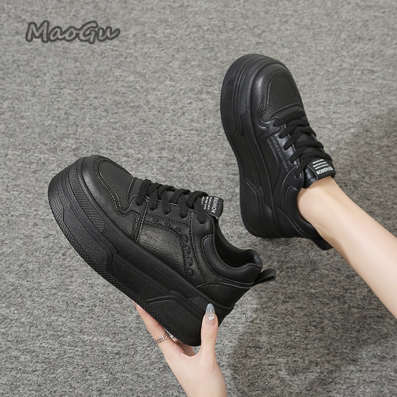 Tênis Branco Feminino com Plat - Platform Sneakers Chunky avaliação e preço