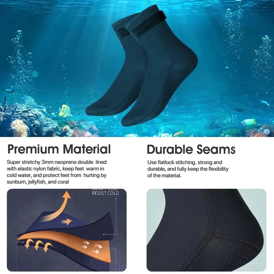 Meias de mergulho de neoprene  - Women'S Shoes For Neuropathy avaliação e preço