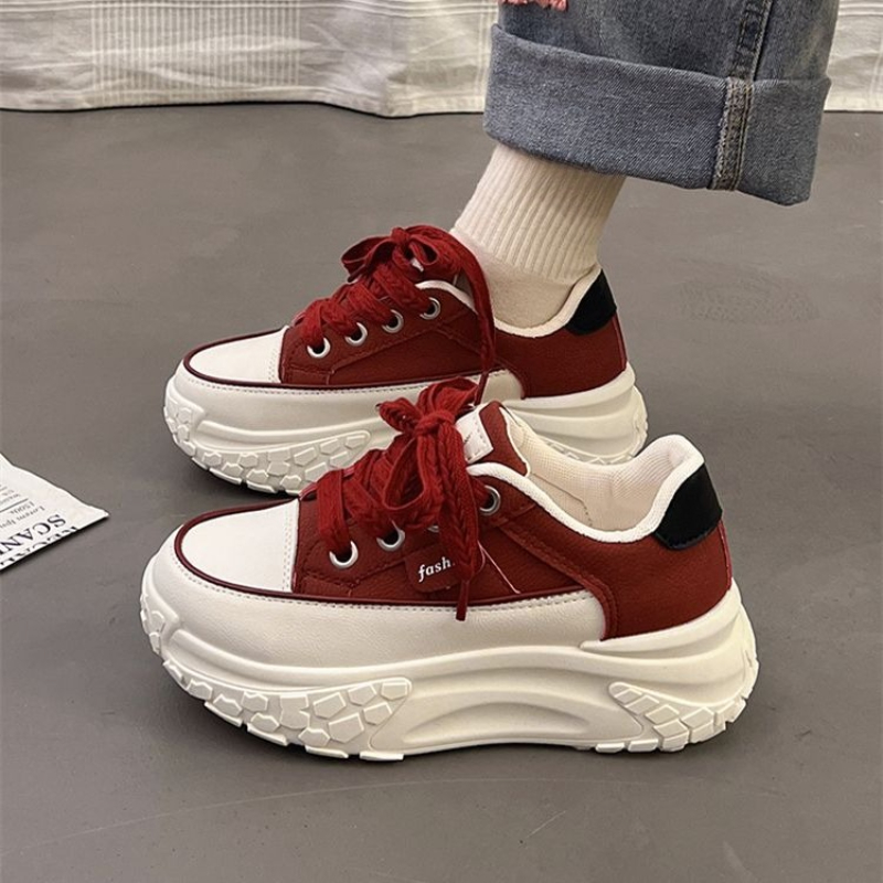 Primavera chunky tênis branco  - Platform Sneakers Chunky avaliação e preço