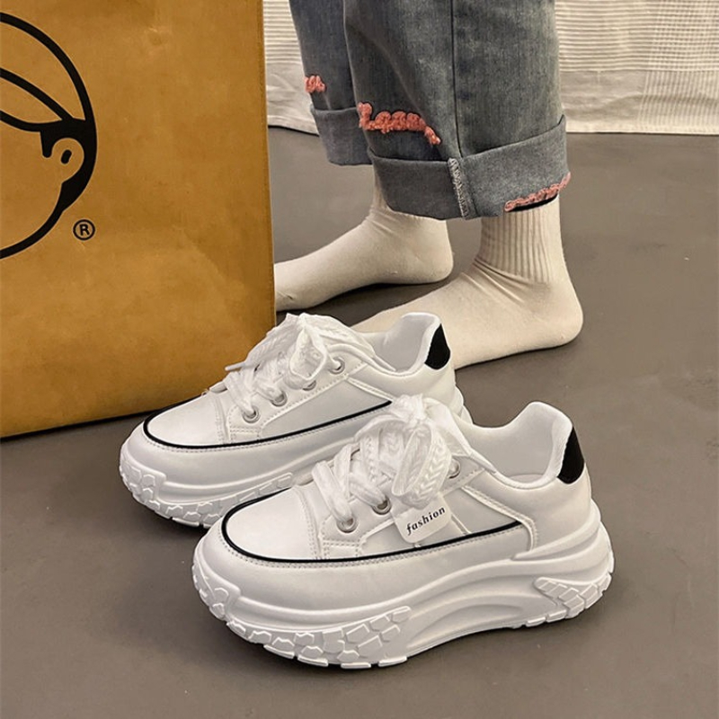 Primavera chunky tênis branco  - Platform Sneakers Chunky avaliação e preço