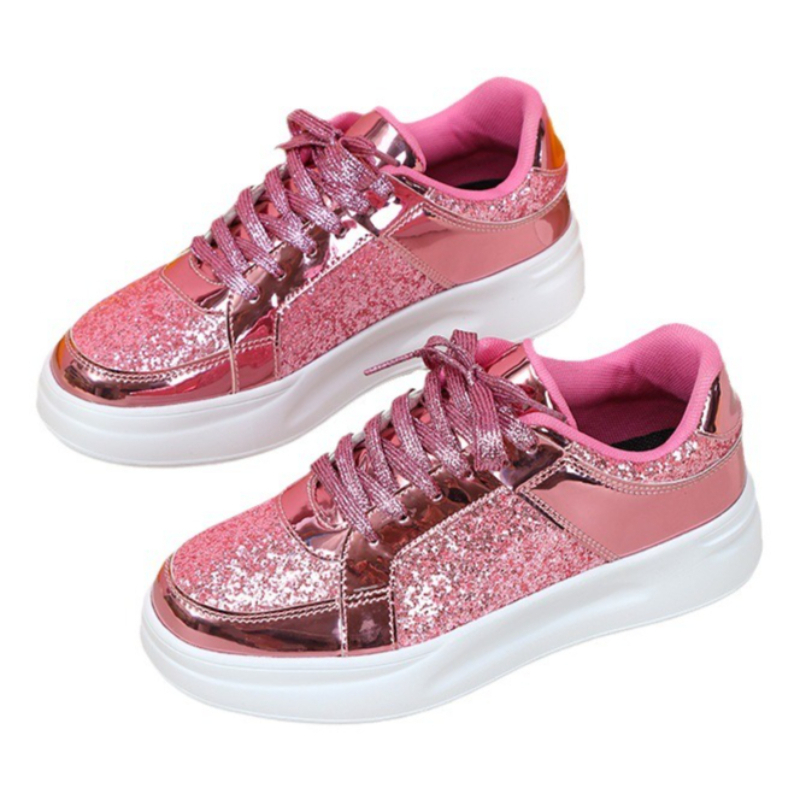 Tênis de Lantejoulas da Moda p - Mesh Sneaker Women avaliação e preço