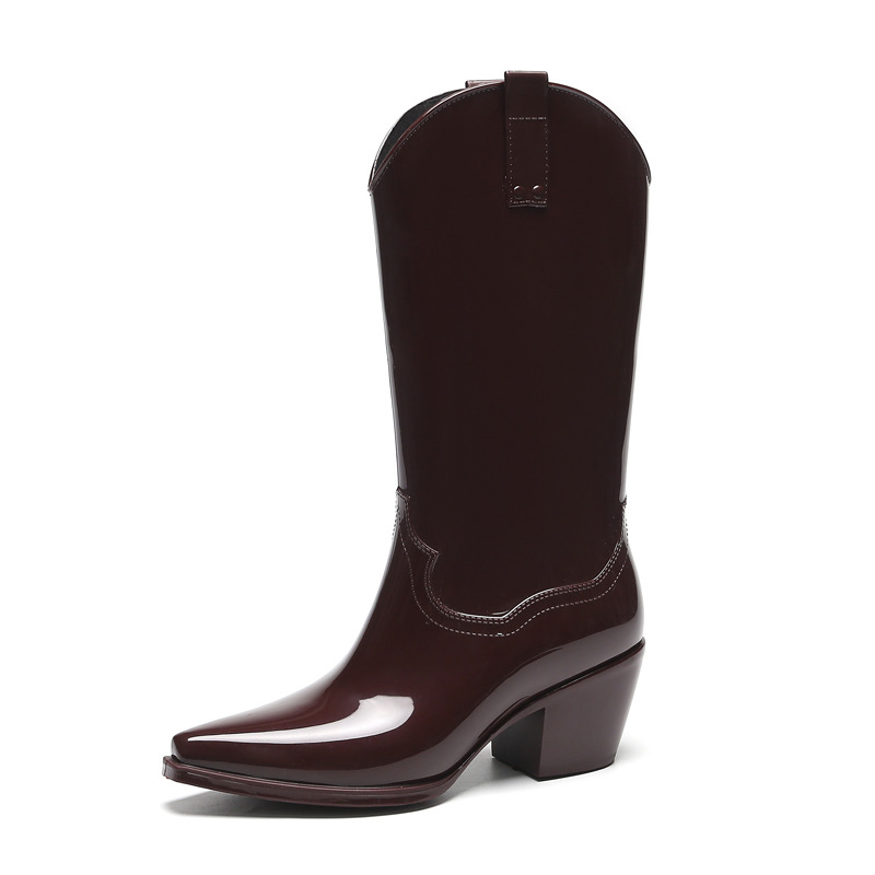 Botas de chuva longas para mul - Women'S Shoes For Neuropathy avaliação e preço