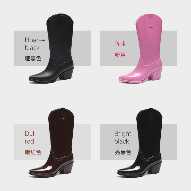 Botas de chuva longas para mul - Women'S Shoes For Neuropathy avaliação e preço