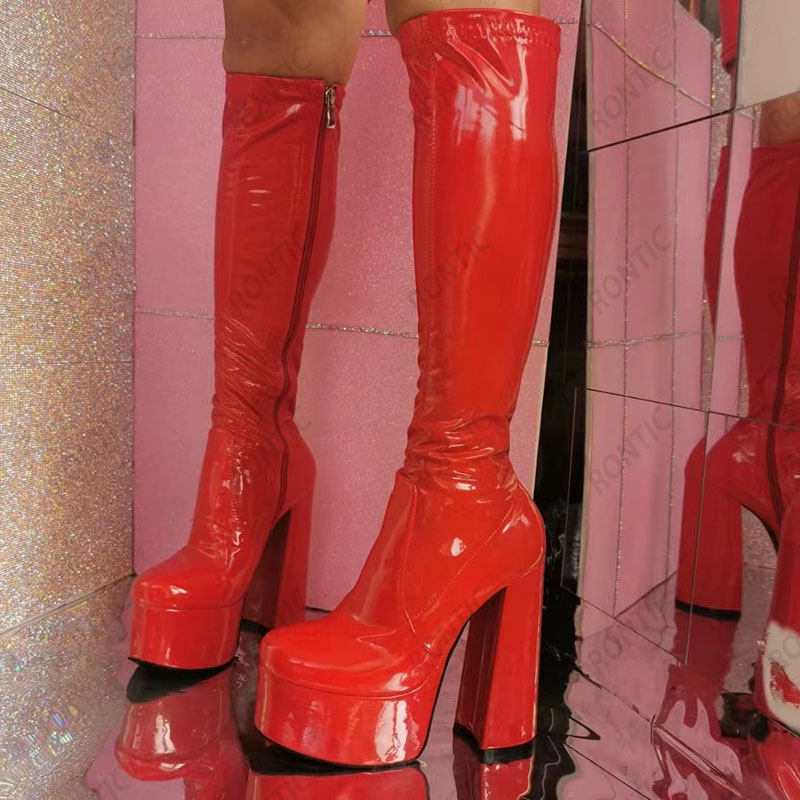 Rontic feito à mão botas de jo - Platform Sneakers Chunky avaliação e preço