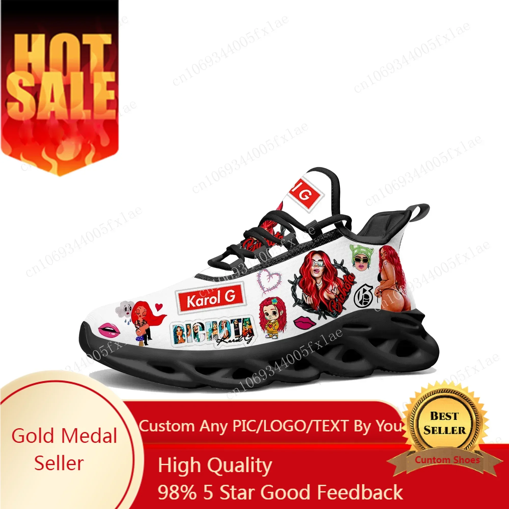 Tênis Karol G Bichota Flats pa - Mesh Sneaker Women avaliação e preço