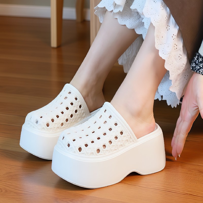 Chinelo Plataforma Feminino co - Platform Sneakers Chunky avaliação e preço