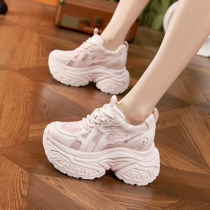 Tênis Feminino Plataforma Chun - Platform Sneakers Chunky avaliação e preço
