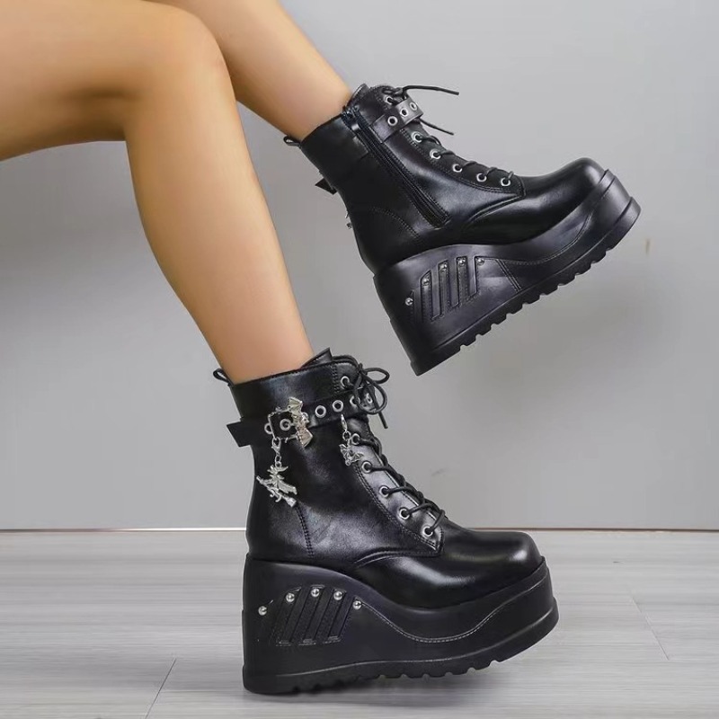 Botas Femininas de Cano Médio  - Women Shoes Ksa avaliação e preço